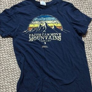 Navy Graphic T-Shirt for Men